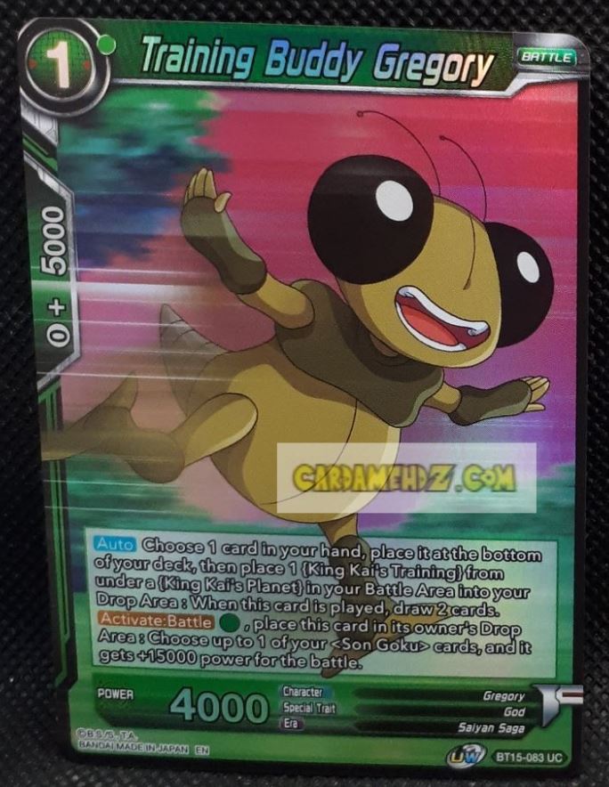 Carte Dragon Ball Super Card Game us UWS Boost Saiyan Showdown BT15-083 UC (2021) (us) bandai training buddy gregory dbscg prisme foil holo cardamehdz point com mehdz atout