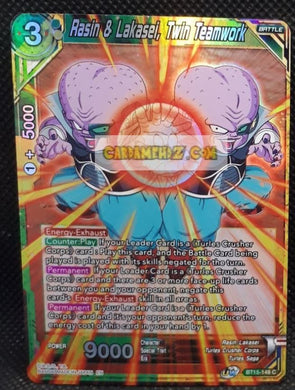 Carte Dragon Ball Super Card Game us UWS Boost Saiyan Showdown BT15-149 C (2021) (us) bandai Rasin & Lakasei Twin Teamwork dbscg prisme foil holo cardamehdz point com mehdz atout