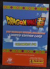 Charger l'image dans la galerie, Carte Dragon Ball Super Sticker Album Panini Fr Part 13 Limited Card 4 (2025) trunks &amp; goku black cardamehdz point com mehdz atout