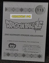 Charger l'image dans la galerie, Carte Dragon Ball Super Sticker Album Panini Fr Part 13 n°113 (2025) kaioh du nord gregory bubbles cardamehdz point com mehdz atout