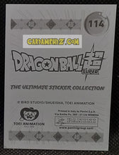 Charger l'image dans la galerie, Carte Dragon Ball Super Sticker Album Panini Fr Part 13 n°114 (2025) dbs kaioh cardamehdz point com mehdz atout