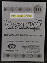 Charger l'image dans la galerie, Carte Dragon Ball Super Sticker Album Panini Fr Part 13 n°116 (2025) kaioh cardamehdz point com mehdz atout