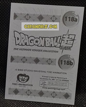 Charger l'image dans la galerie, Carte Dragon Ball Super Sticker Album Panini Fr Part 13 n°118 (2025) dbs cardamehdz point com mehdz atout