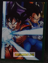 Charger l'image dans la galerie, Carte Dragon Ball Super Sticker Album Panini Fr Part 13 n°4 (2025) songoku &amp; vegeta dbs prisme foil holo cardamehdz point com mehdz atout