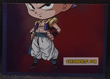Charger l'image dans la galerie, Carte Dragon Ball Super Sticker Album Panini Fr Part 13 n°F21 (2025) dbs gotenks prisme foil holo cardamehdz point com mehdz atout