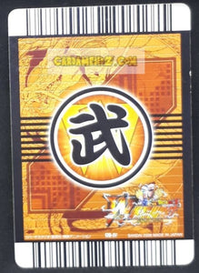 Carte Dragon Ball Z Data Carddass W Bakuretsu Impact Part 4 n°170-IV (2008) bandai songoku dbz cardamehdz point com