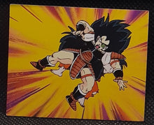 Charger l'image dans la galerie, Carte Dragon Ball Z Mini Card Part 1 n° 24 Amada songoku vs radditz dbz