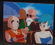 Charger l'image dans la galerie, Carte Dragon Ball Z Mini Card Part 1 n° 42 Amada krilin &amp; bulma &amp; tortue geniale dbz 