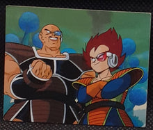 Charger l'image dans la galerie, Carte Dragon Ball Z Mini Card Part 1 n° 44 Amada nappa &amp; vegeta dbz cardamehdz point com
