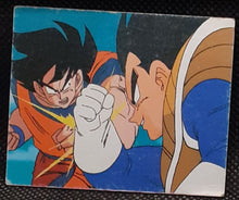 Charger l'image dans la galerie, Carte Dragon Ball Z Mini Card Part 2 n° 118 Amada songoku vs vegeta dbz