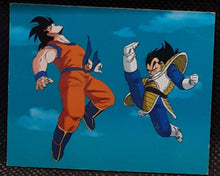 Charger l'image dans la galerie, Carte Dragon Ball Z Mini Card Part 2 n° 124 Amada vegeta vs songoku dbz