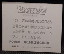 Charger l'image dans la galerie, Carte Dragon Ball Z Mini Card Part 2 n° 127 Amada songohan krilin &amp; piccolo dbz