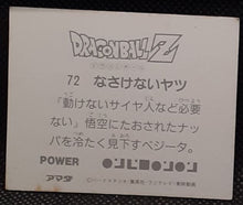 Charger l'image dans la galerie, Carte Dragon Ball Z Mini Card Part 2 n° 72 Amada vegeta &amp; nappa dbz 