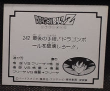 Charger l'image dans la galerie, Carte Dragon Ball Z Mini Card Part 5 n° 242 Amada vegeta &amp; krilin dbz