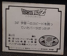 Charger l'image dans la galerie, Carte Dragon Ball Z Mini Card Part 5 n° 247 Amada buuta vs songoku dbz