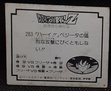 Charger l'image dans la galerie, Carte Dragon Ball Z Mini Card Part 5 n° 263 Amada reecom dbz