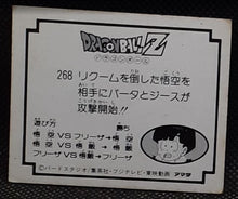 Charger l'image dans la galerie, Carte Dragon Ball Z Mini Card Part 5 n° 268 Amada jeece &amp; butter dbz 