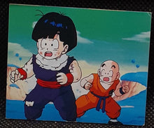 Charger l'image dans la galerie, Carte Dragon Ball Z Mini Card Part 5 n° 275 Amada songohan &amp; krilin dbz