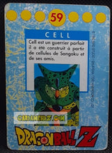 Charger l'image dans la galerie, Carte Dragon Ball Z Panini Serie 1 n° 59 (1995) cel dbz commune cardamehdz point com