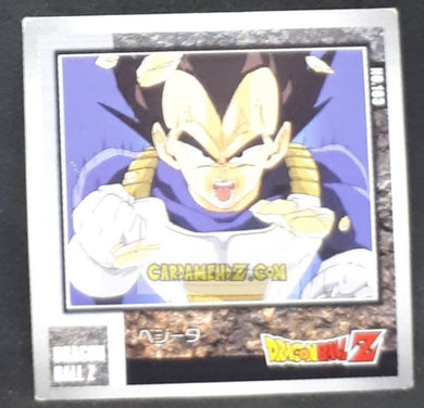 Carte Dragon Ball Z Seal Retsuden Part 3 n°163 (2006) ensky vegeta dbz cardamehdz point com