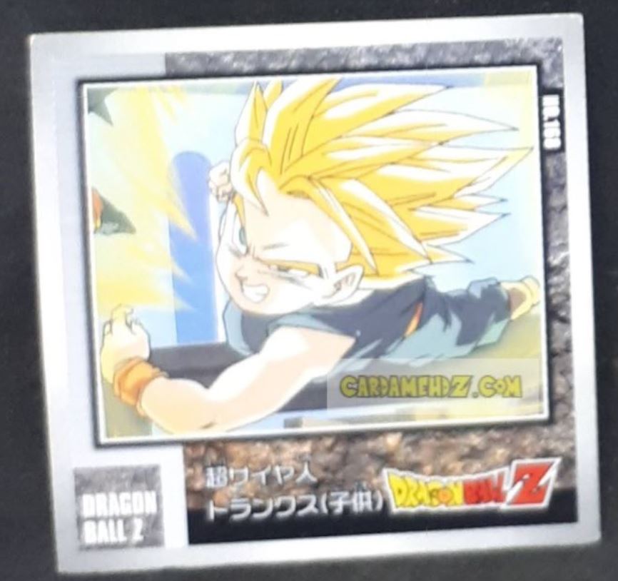 Carte Dragon Ball Z Seal Retsuden Part 3 n°168 (2006) ensky trunks dbz cardamehdz point com