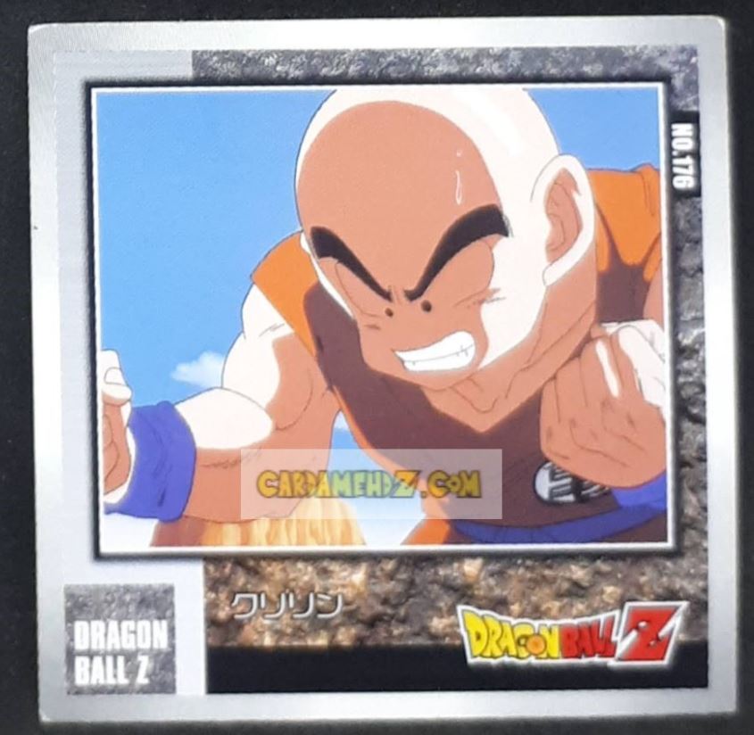 Carte Dragon Ball Z Seal Retsuden Part 3 n°176 (2006) ensky krilin dbz cardamehdz point com