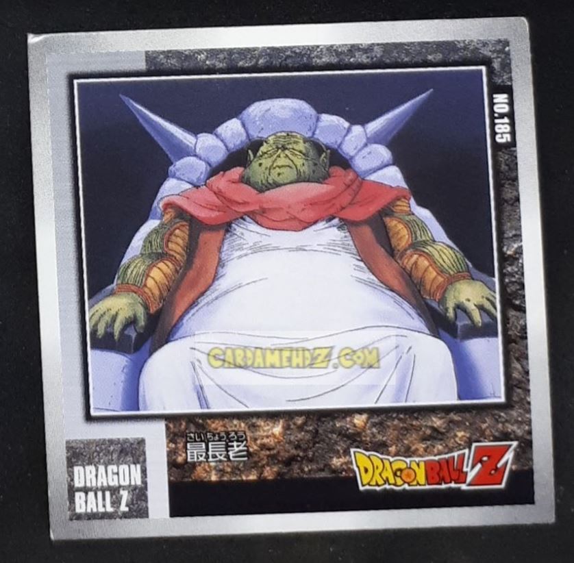 Carte Dragon Ball Z Seal Retsuden Part 3 n°185 (2006) ensky chef namek dbz cardamehdz point com