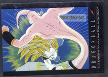 Charger l&#39;image dans la galerie, Carte Dragon Ball Z Trading Card Chromium DBZ Part 1 N° 27 (1996) amada funimation majin bou vs gotenks cardamehdz point com