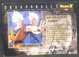 Carte Dragon Ball Z Trading Card Chromium DBZ Part 1 N° 8 (1996) amada funimation songohan songoku cardamehdz point com