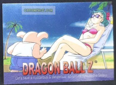 Carte Dragon Ball Z Trading Card Chromium DBZ Part 2 N° 20 (2000) amada funimation oolong bulma dbz cardamehdz point com