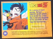 Charger l&#39;image dans la galerie, Carte Dragon Ball Z Trading Card Chromium DBZ Part 2 N° 20 (2000) amada funimation oolong bulma dbz cardamehdz point com