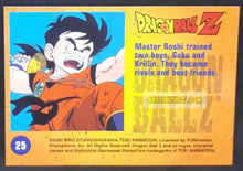 Charger l&#39;image dans la galerie, Carte Dragon Ball Z Trading Card Chromium DBZ Part 2 N° 25 (2000) amada funimation songoku &amp; krilin dbz cardamehdz point com