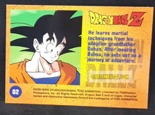 Charger l&#39;image dans la galerie, Carte Dragon Ball Z Trading Card Chromium DBZ Part 2 N° 2 (2000) amada funimation songoku dbz cardamehdz point com