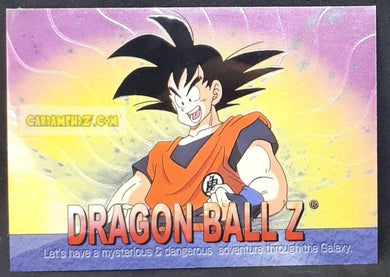 Carte Dragon Ball Z Trading Card Chromium DBZ Part 2 N° 2 (2000) amada funimation songoku dbz cardamehdz point com
