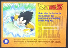 Charger l&#39;image dans la galerie, Carte Dragon Ball Z Trading Card Chromium DBZ Part 2 N° 30 (2000) amada funimation songoku &amp; kaio du nord dbz cardamehdz point com