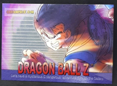 Carte Dragon Ball Z Trading Card Chromium DBZ Part 2 N° 4 (2000) amada funimation songoku dbz cardamehdz point com