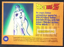 Charger l&#39;image dans la galerie, Carte Dragon Ball Z Trading Card Chromium DBZ Part 2 N° 53 (2000) amada funimation freezer vs songohan dbz cardamehdz point com