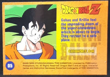 Charger l&#39;image dans la galerie, Carte Dragon Ball Z Trading Card Chromium DBZ Part 2 N° 5 (2000) amada funimation songoku songohan nappa dbz cardamehdz point com