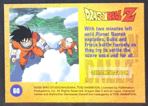 Carte Dragon Ball Z Trading Card Chromium DBZ Part 2 N° 60 (2000) amada funimation songoku vs freezer dbz cardamehdz point com