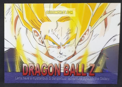 Carte Dragon Ball Z Trading Card Chromium DBZ Part 2 N° 63 (2000) amada funimation songoku dbz cardamehdz point com