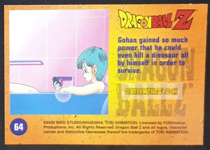 Carte Dragon Ball Z Trading Card Chromium DBZ Part 2 N° 64 (2000) amada funimation songohan dbz cardamehdz point com