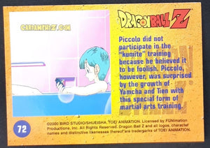 Carte Dragon Ball Z Trading Card Chromium DBZ Part 2 N° 72 (2000) amada funimation tenshinhan yamcha chaozu dbz cardamehdz point com