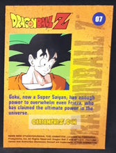 Charger l&#39;image dans la galerie, Carte Dragon Ball Z Trading Card Chromium DBZ Part 2 N° 7 (2000) amada funimation songoku dbz cardamehdz point com