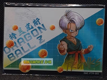 Charger l'image dans la galerie, Carte Dragon Ball Z + Polaroid First Edition V2 Part 1 n° PTR-005 (2024) Kabao trunks dbz cardamehdz point com