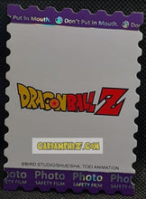 Charger l'image dans la galerie, Carte Dragon Ball Z + Polaroid First Edition V2 Part 1 n° QR-004 (2024) Kabao piccolo dbz prisme foil holo cardamehdz point com