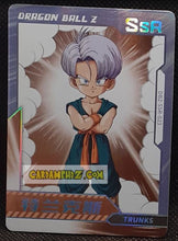 Charger l'image dans la galerie, Carte Dragon Ball Z + Polaroid First Edition V2 Part 1 n° SSR-023 (2024) Kabao trunks dbz cardamehdz point com