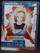Charger l'image dans la galerie, Carte Dragon Ball Z + Polaroid First Edition V2 Part 1 n° SSR-026 (2024) Kabao android 18 dbz cardamehdz point com
