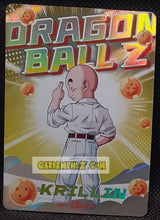 Charger l'image dans la galerie, Carte Dragon Ball Z + Polaroid First Edition V2 Part 1 n° UR-004 (2024) Kabao krilin dbz cardamehdz point com