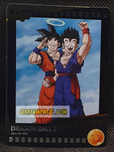 Charger l'image dans la galerie, Carte Dragon Ball Z + Polaroid First Edition V2 Part 2 n° DP-005 (2024) Kabao songoku &amp; songohan dbz prisme foil cardamehdz point com mehdz atout