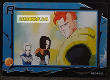 Charger l'image dans la galerie, Carte Dragon Ball Z + Polaroid First Edition V2 Part 2 n° R-015 (2024) Kabao cyborg 16 &amp; android 17 &amp;18 dbz cardamehdz point com mehdz atout
